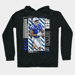 Josh Downs Paper Poster Version 10 Hoodie